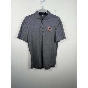 Lululemon Metal Vent Tech Golf Polo Boston College Eagles Gray Small